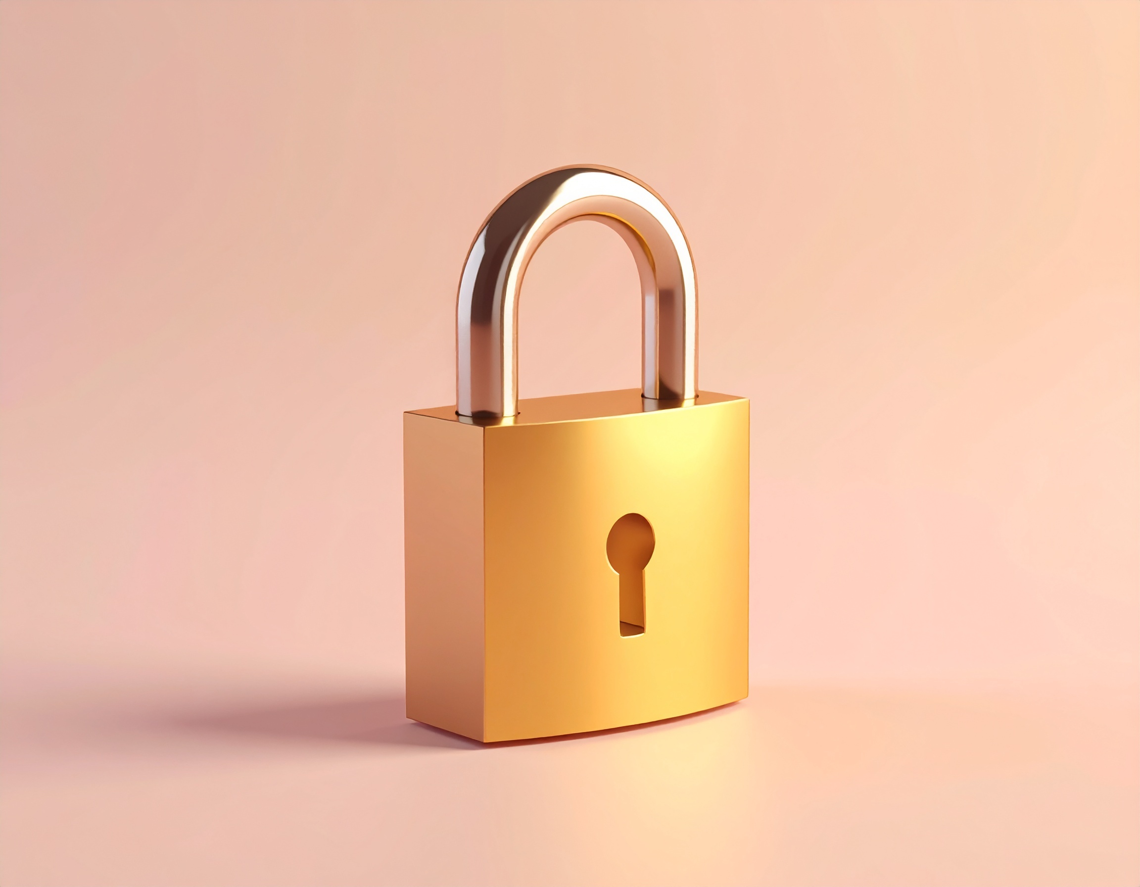  lock with a pink background 