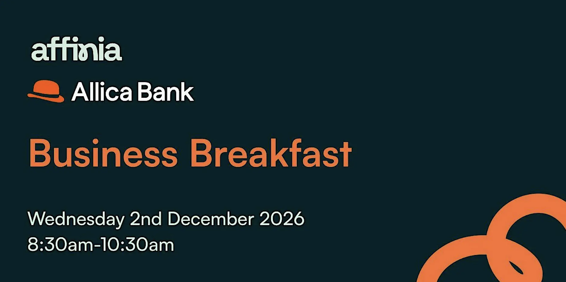 Allica Bank x Affinia: Business Breakfast
