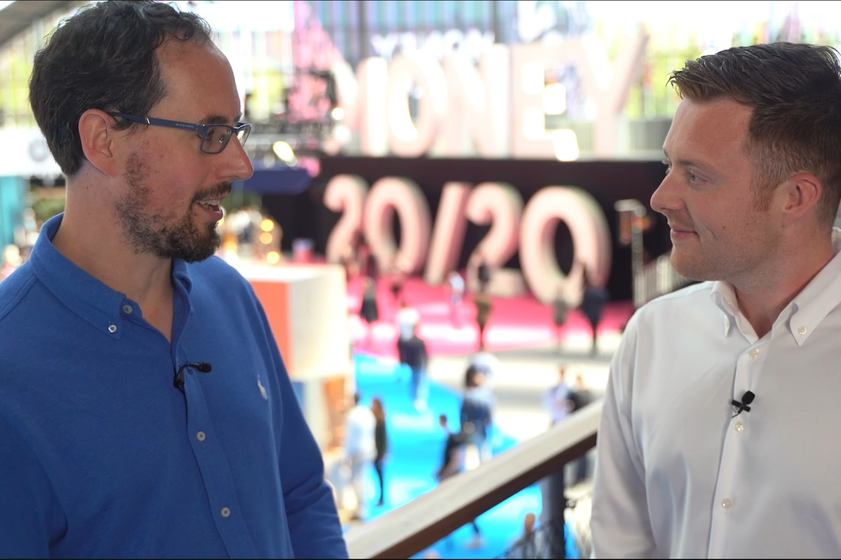 Richard interviewing at Money 20/20